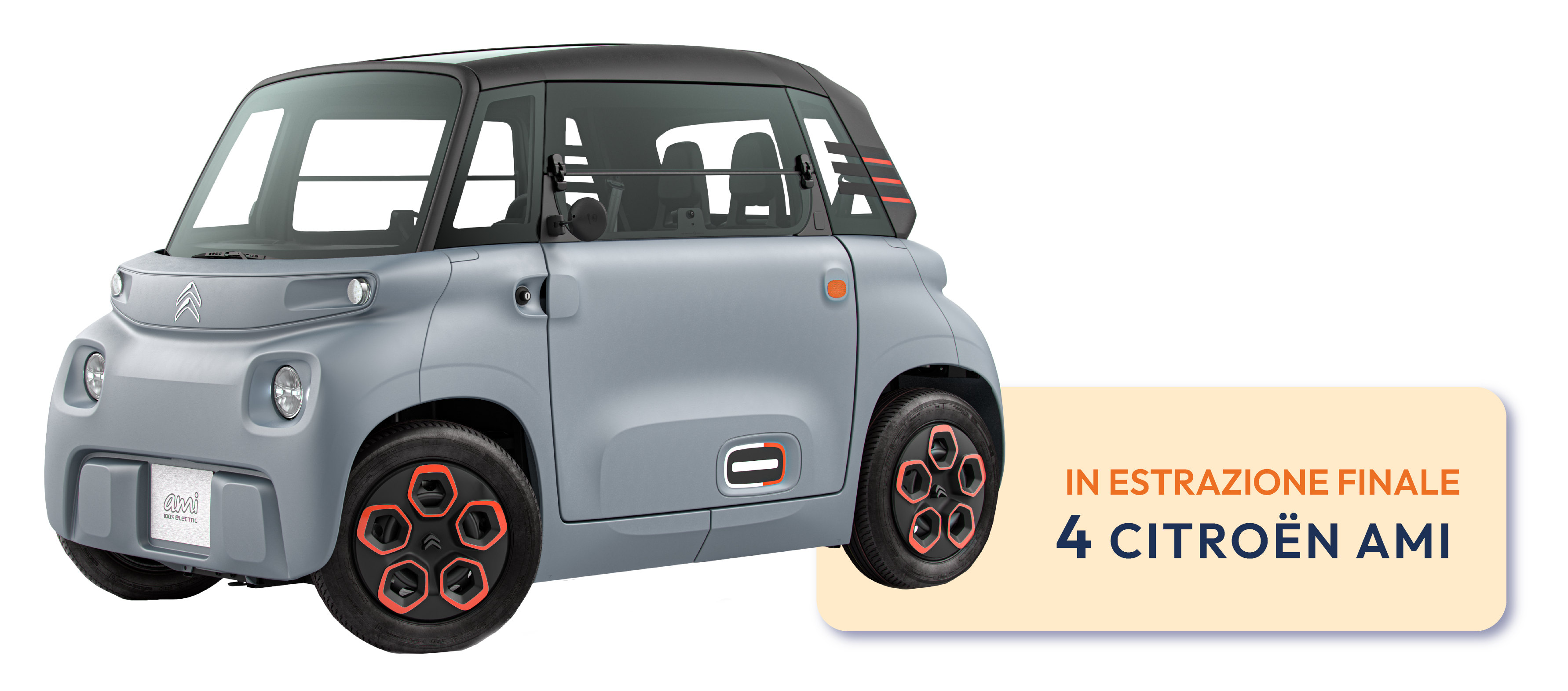 premio minicar - In estrazione finale 4 Citroën Ami